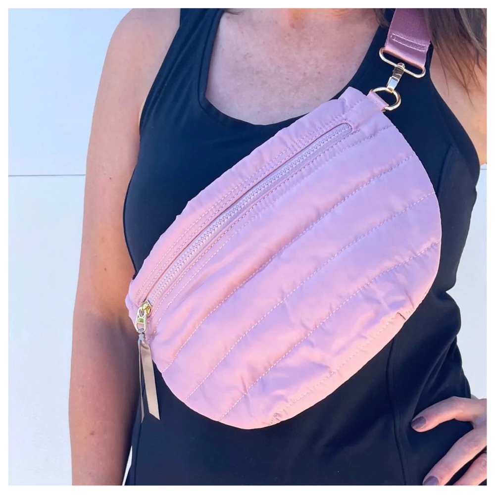 Pink Cross-Body Bag